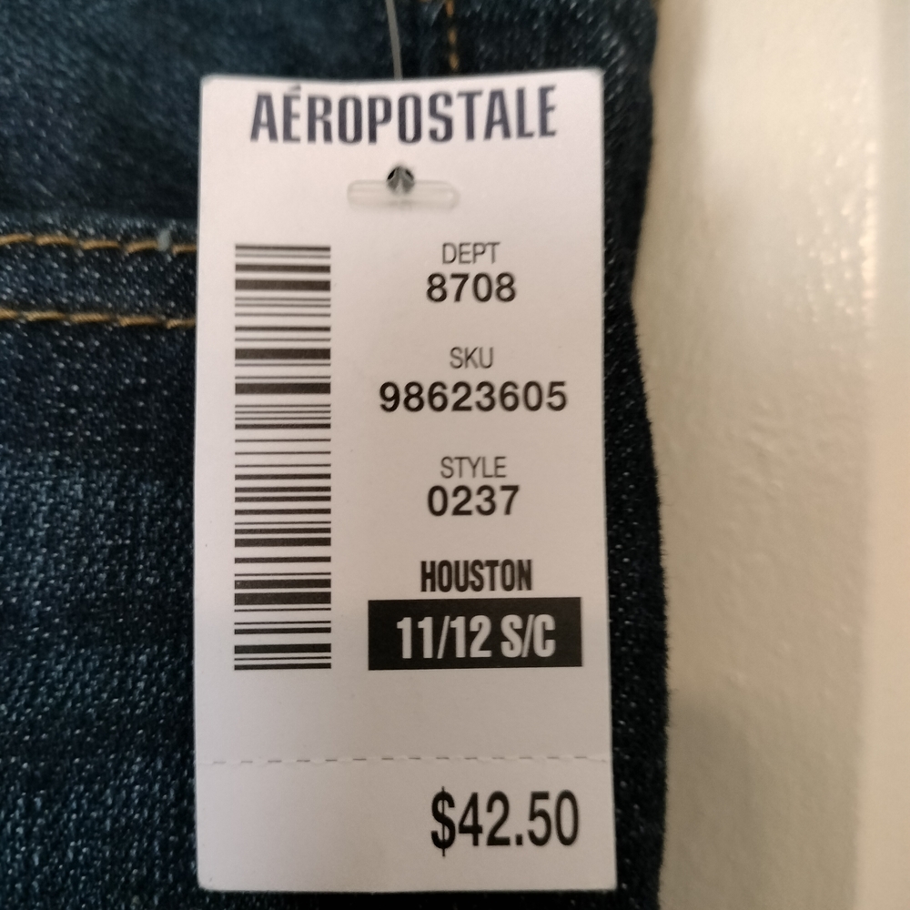 NWT Aeropostale 11/12 Short Bayla Skinny Jeans women's - Picture 3 of 9